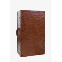 Picture Luxurious brown suitcase for travelers - terrida