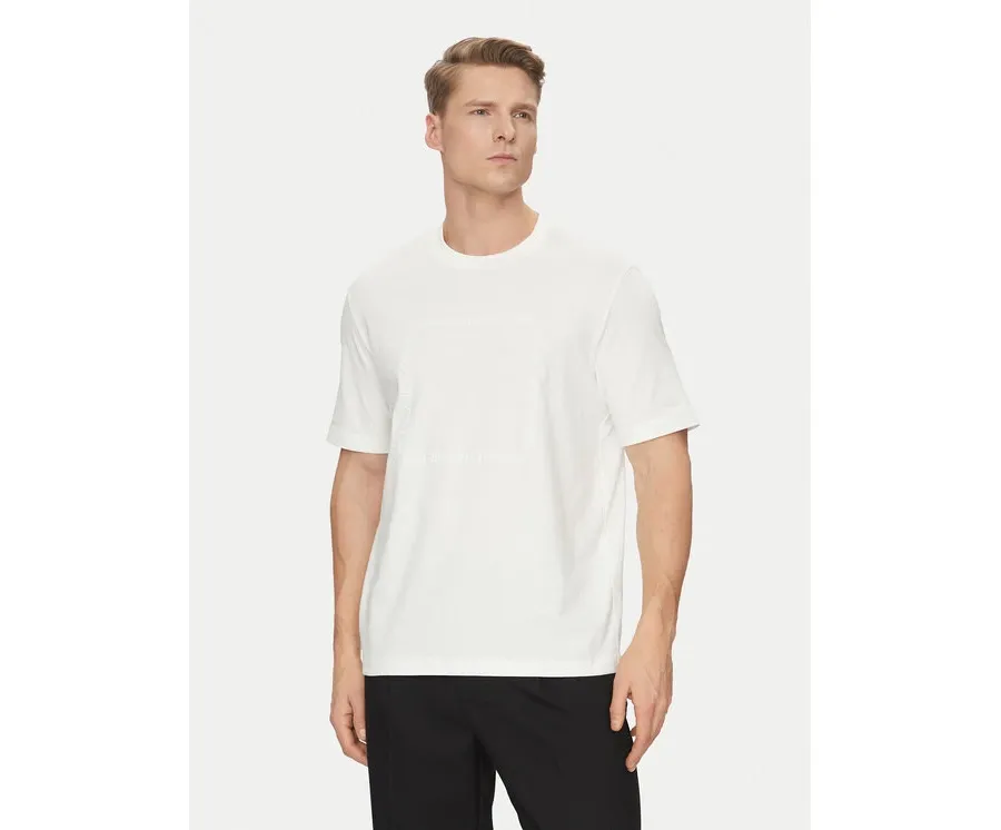 obrazek 1 Armani Exchange T-Shirt 6DZTLN ZJ9JZ 1116 Biały Regular Fit