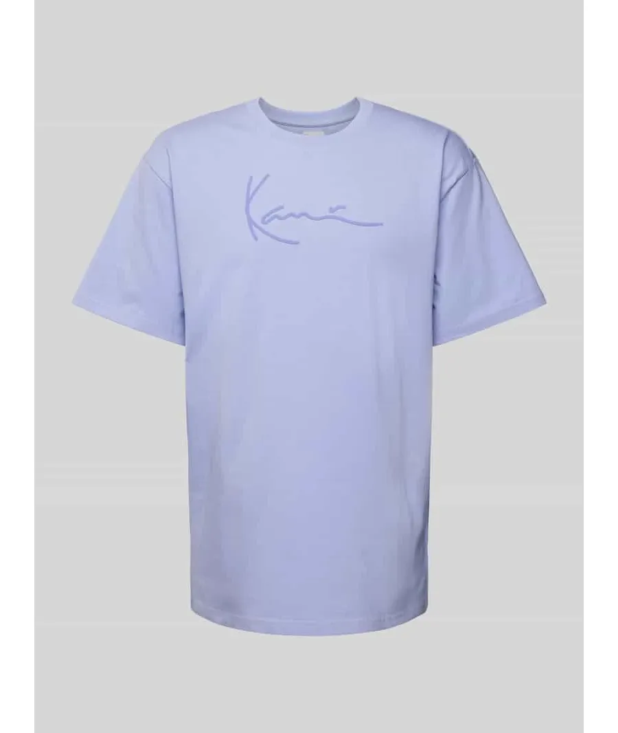 obrazek 1 T-shirt z nadrukiem z logo model ‘Signature’