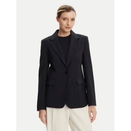 Zdjęcie Weekend Max Mara Marynarka Lamine 2425046051 Granatowy Standard Fit
