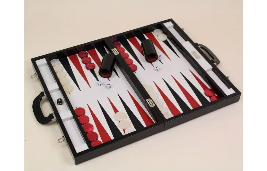 obrazek 2 Fantastyczny zestaw do Backgammon - 51x32x9 cm