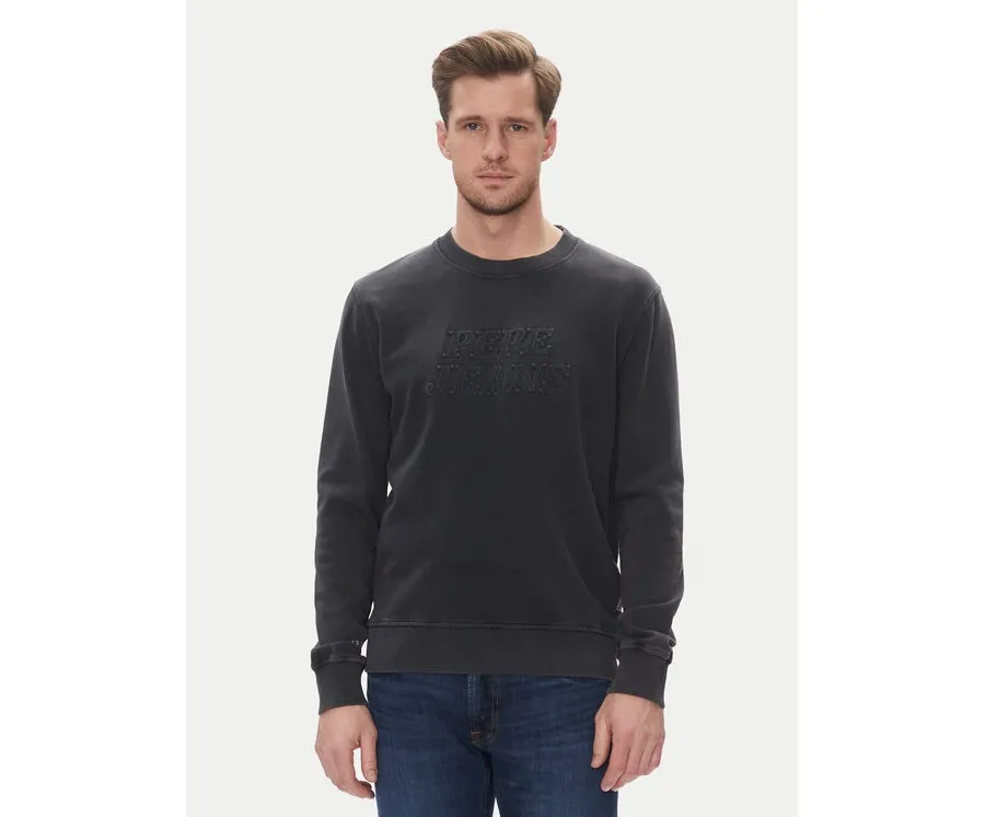 obrazek 1 Pepe Jeans Bluza Darius PM582760 Czarny Regular Fit