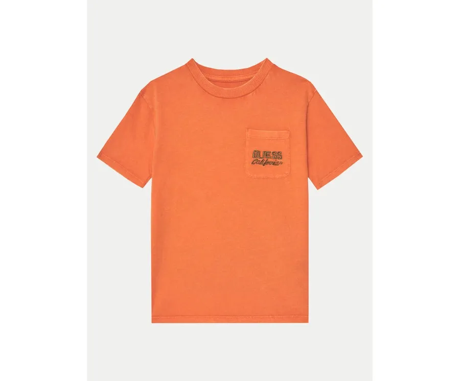 obrazek 1 Guess T-Shirt L5RI30 K8HM4 Pomarańczowy Regular Fit