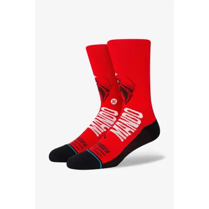 Zdjęcie Stance skarpetki Mando West kolor czerwony A545A22MAN-RED
