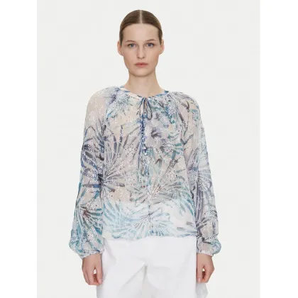 Zdjęcie Guess Bluzka W5GH60 W0WA2 Niebieski Regular Fit