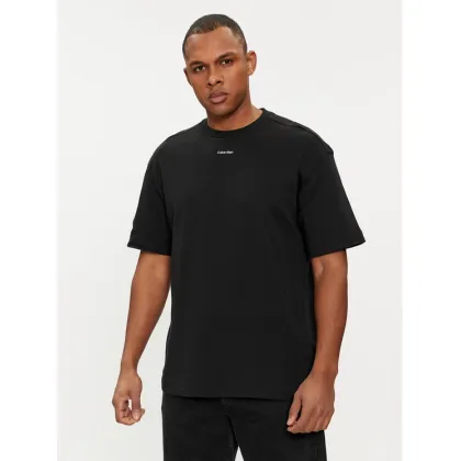 Zdjęcie Calvin Klein T-Shirt Nano Logo K10K112487 Czarny Regular Fit