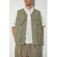 Zdjęcie MKI MIYUKI ZOKU bezrękawnik bawełniany Ripstop Cargo Vest kolor zielony przejściowy RIPSTOP.CARGO.VEST