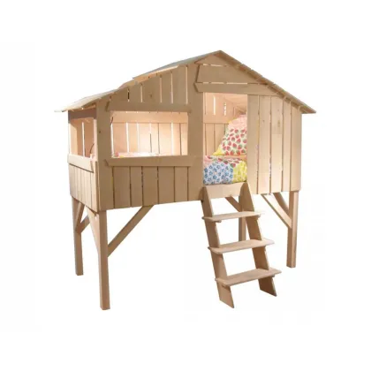 Zdjęcie Drewniany domek - łóżko dla dziecka - Mathy by Bols