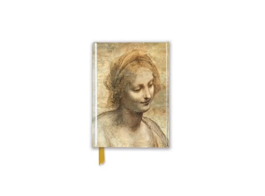 obrazek 1 Dziennik kieszonkowy (Leonardo Da Vinci: Szczegół Głowy Dziewicy)- Flame Tree Publishing