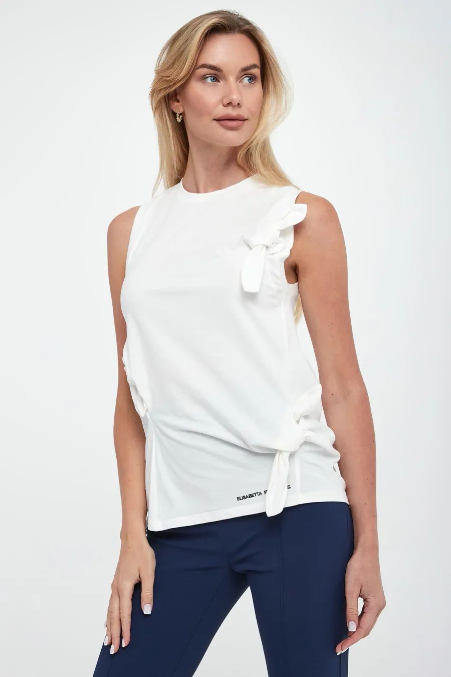obrazek 1 Top damski z kokardami ELISABETTA FRANCHI Elisabetta Franchi