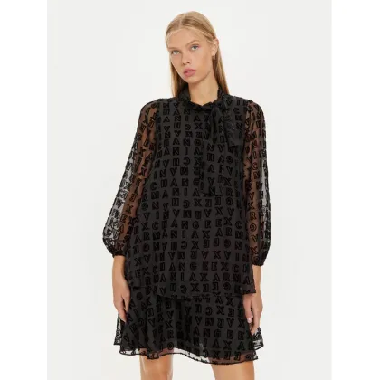 Zdjęcie Armani Exchange Sukienka codzienna 6DYA52 YN1ZZ 1200 Czarny Regular Fit