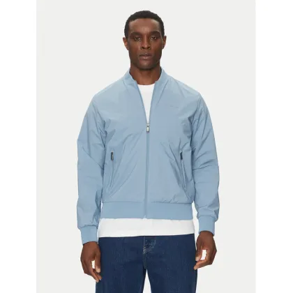 Zdjęcie Calvin Klein Kurtka bomber LV040FM512 Błękitny Regular Fit
