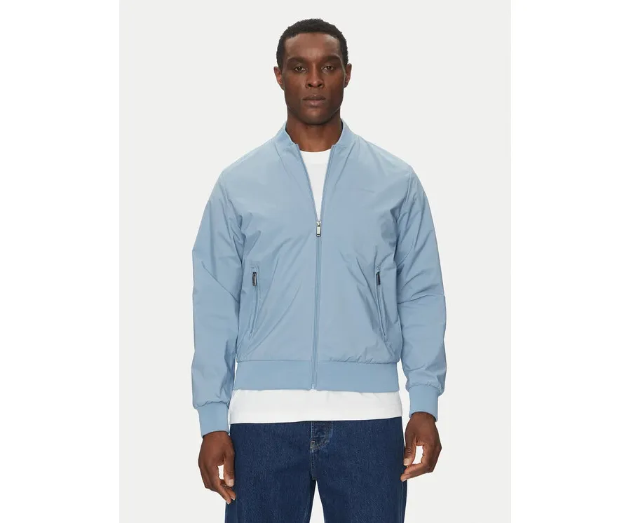 obrazek 1 Calvin Klein Kurtka bomber LV040FM512 Błękitny Regular Fit
