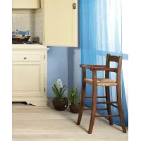 Picture Elegant Italian children's feeding chair - Provençal style