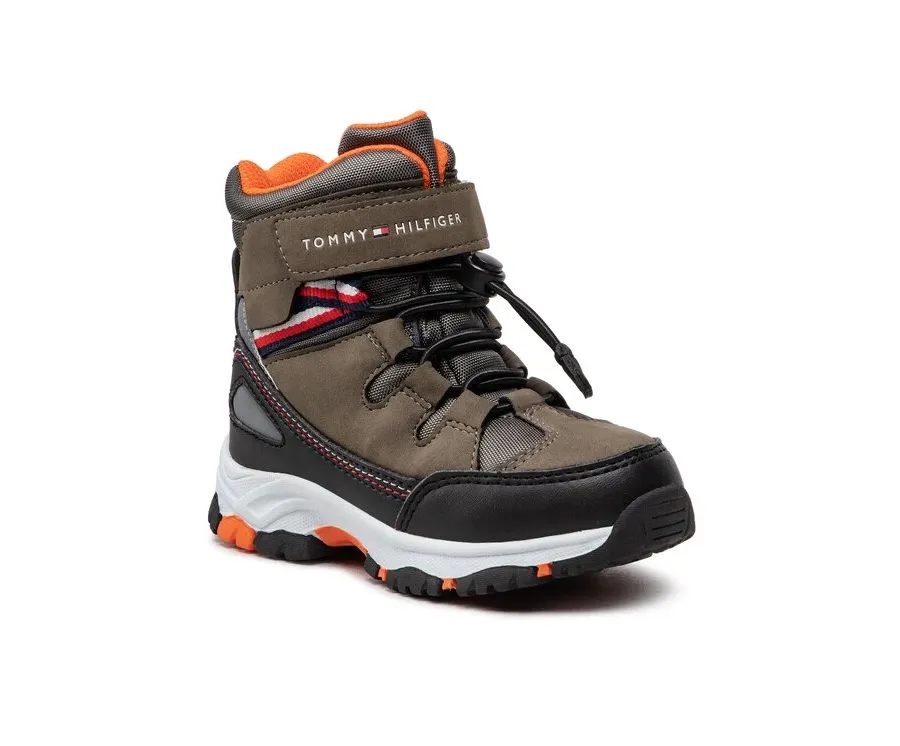 obrazek 1 Tommy Hilfiger Śniegowce Tech Bootie T3B5-32542-1487 M Zielony