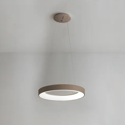 Zdjęcie Włoskie oświetlenie - piaskowa lampa wisząca Inner R 60