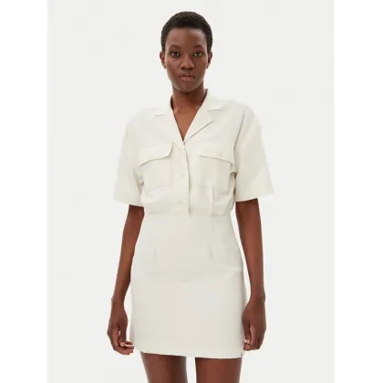 Zdjęcie Calvin Klein Jeans Sukienka koszulowa J20J225297 Beżowy Regular Fit