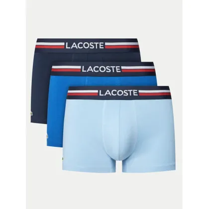 Zdjęcie Lacoste Komplet 3 par bokserek 5H2390 Niebieski