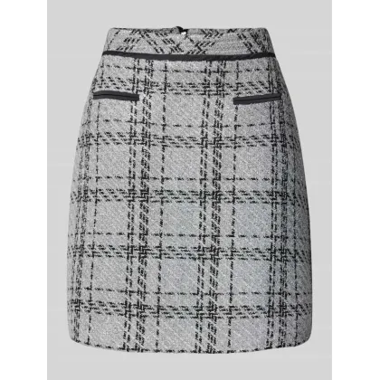 Zdjęcie Spódnica o długości do kolan z lamowanymi kieszeniami