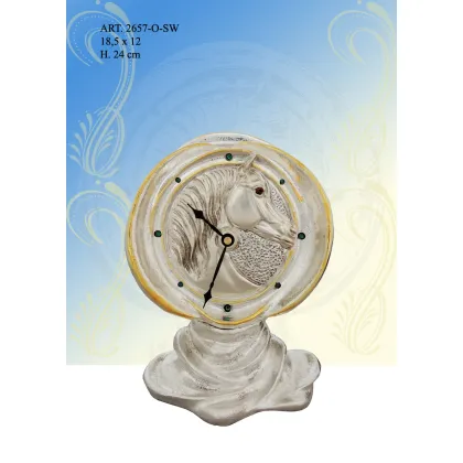 Zdjęcie Elegancki zegar z podobizną konia