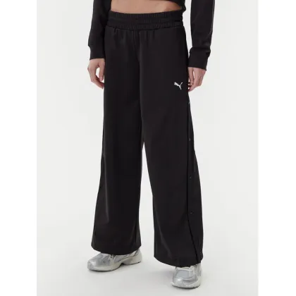 Zdjęcie Puma Spodnie dresowe Ess 629804 Czarny Wide Leg
