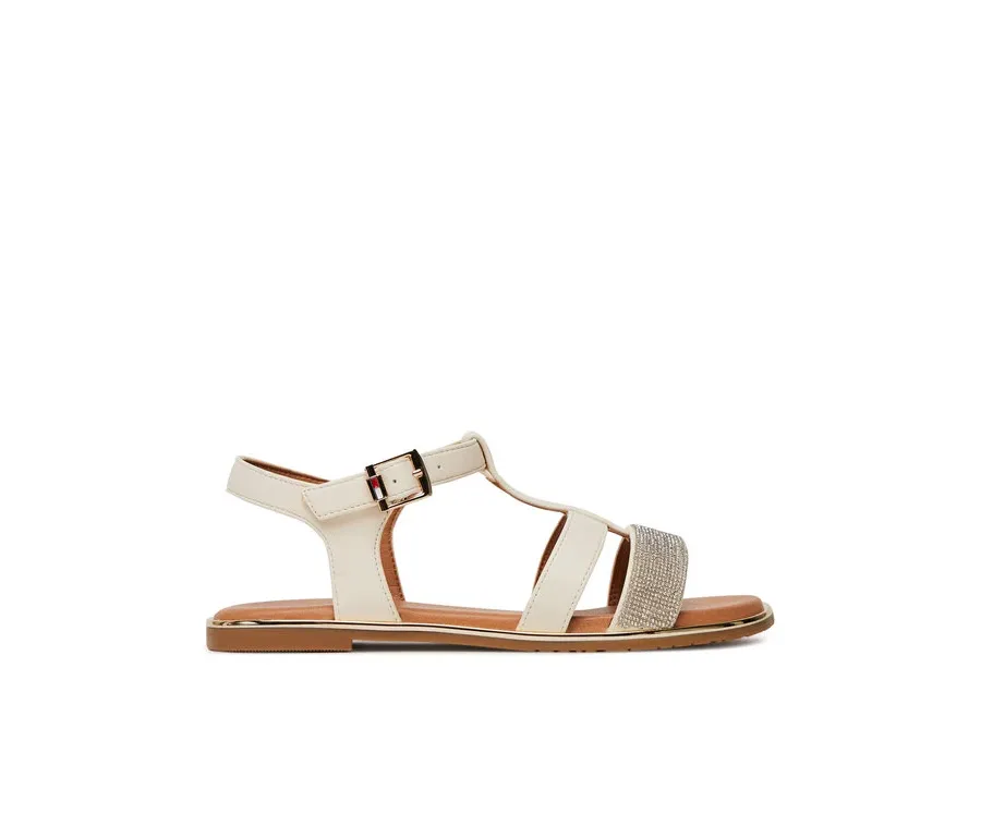 obrazek 1 Tommy Hilfiger Sandały T3A2-33780-0371 S Écru