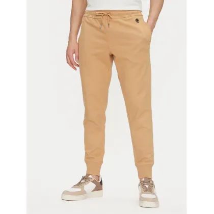 Zdjęcie Timberland Spodnie dresowe TB0A5V5Q Beżowy Regular Fit
