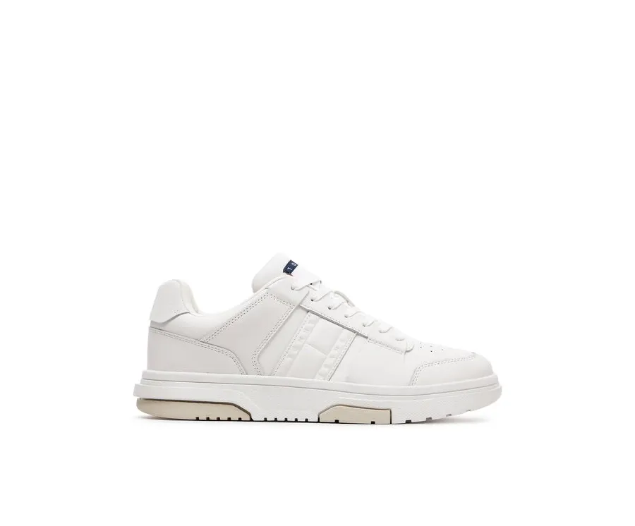 obrazek 1 Tommy Jeans Sneakersy Tjm Leather Cupsole 2.0 EM0EM01283 Biały
