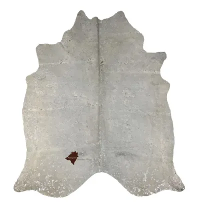 Zdjęcie Ładny dywan ozdobny ze skóry bydlęcej - 235x210 cm