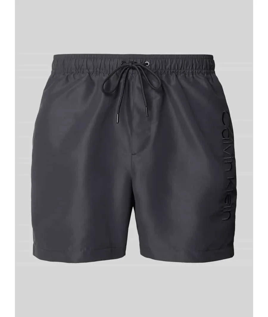 obrazek 1 Spodenki kąpielowe z wyhaftowanym logo