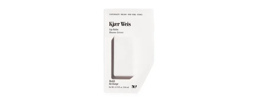 obrazek 1 Kjaer Weis Lip Balm Refill Balsam do ust 3.8 g Transparent