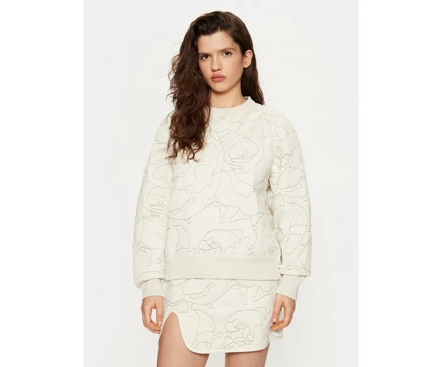 obrazek 1 Lacoste Bluza SF2686 Beżowy Oversize