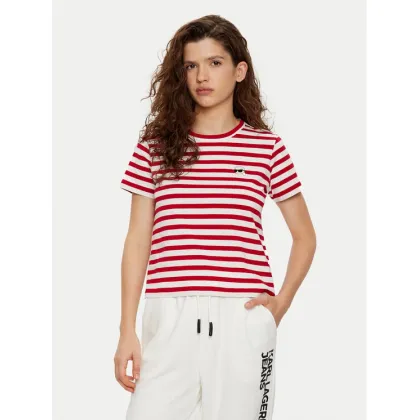 Zdjęcie KARL LAGERFELD T-Shirt A1W17099 Czerwony Regular Fit