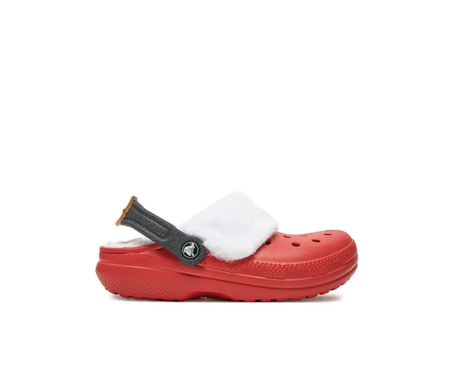 obrazek 1 Crocs Klapki Classic Lined Santa Clog 210933 Czerwony