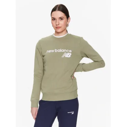 Zdjęcie New Balance Bluza Classic Core WT03811 Zielony Relaxed Fit