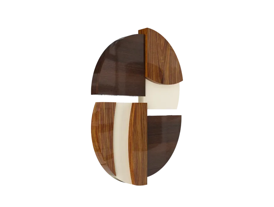 obrazek 3 Stylowa modernistyczna dekoracja ścienna