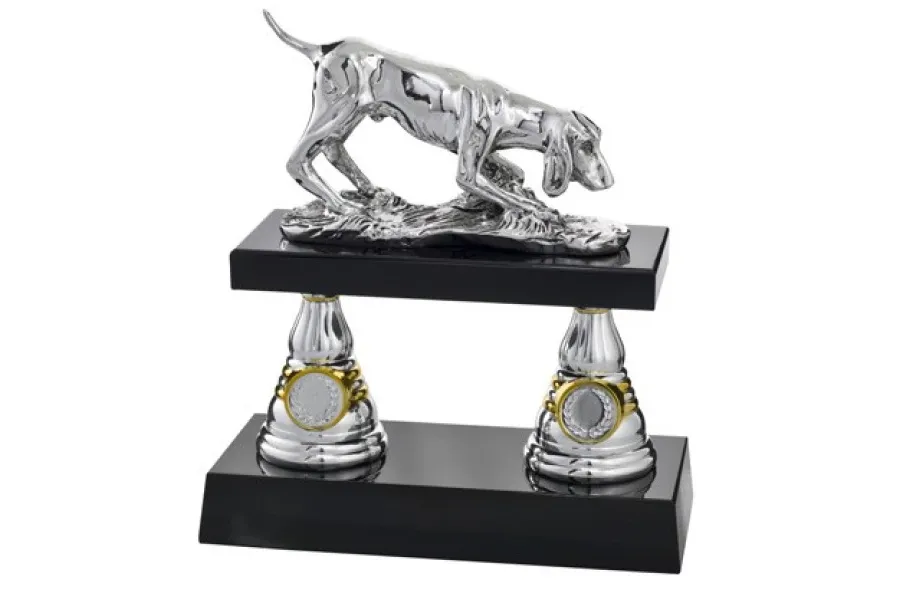 picture 1 Gift for the hunter - a figurine with a dog - Astra Argenti