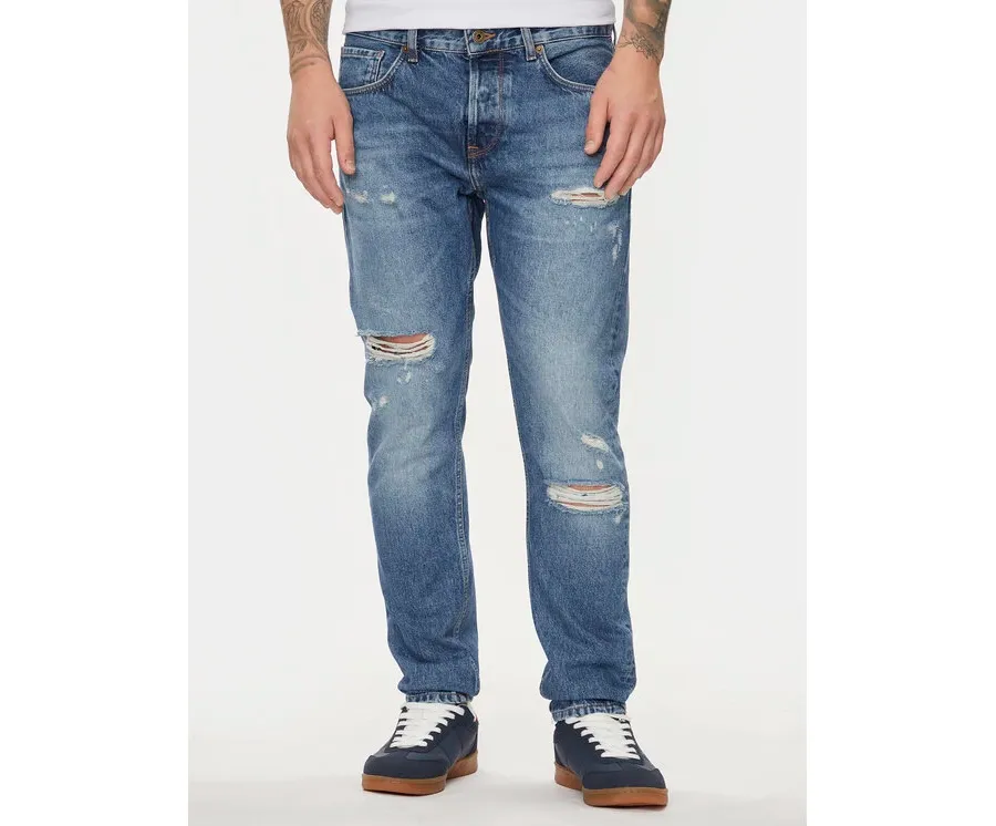 obrazek 1 Pepe Jeans Jeansy PM207392 Niebieski Tapered Fit