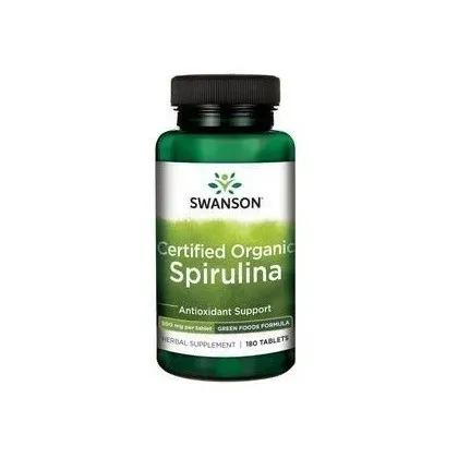 Zdjęcie Swanson Spirulina Tabletki