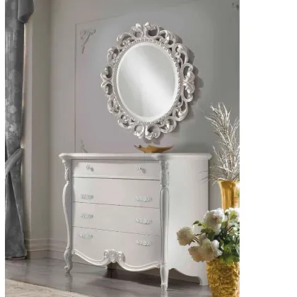 Zdjęcie Włoska biała komoda do sypialni - Casa + 39