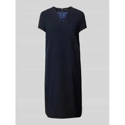 Zdjęcie Sukienka o długości do kolan z dodatkiem wiskozy i dekoltem w serek