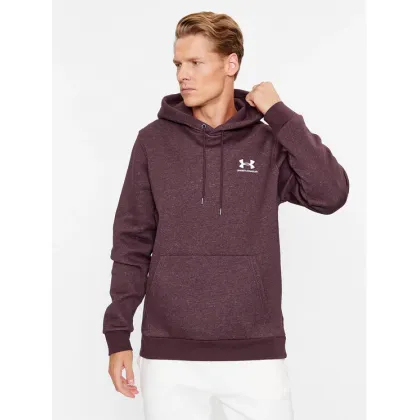 Zdjęcie Under Armour Bluza Ua Essential Fleece Hoodie 1373880 Bordowy Loose Fit