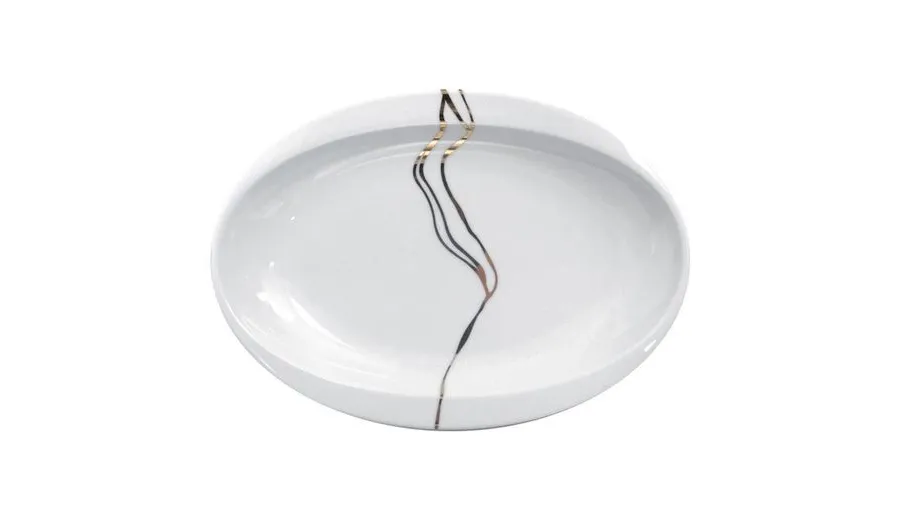 obrazek 1 Oryginalny półmisek porcelanowy z serii Fiume D'Oro
