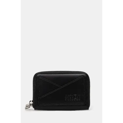 Zdjęcie MM6 Maison Margiela portfel skórzany damski kolor czarny SA6UI0016.P7183