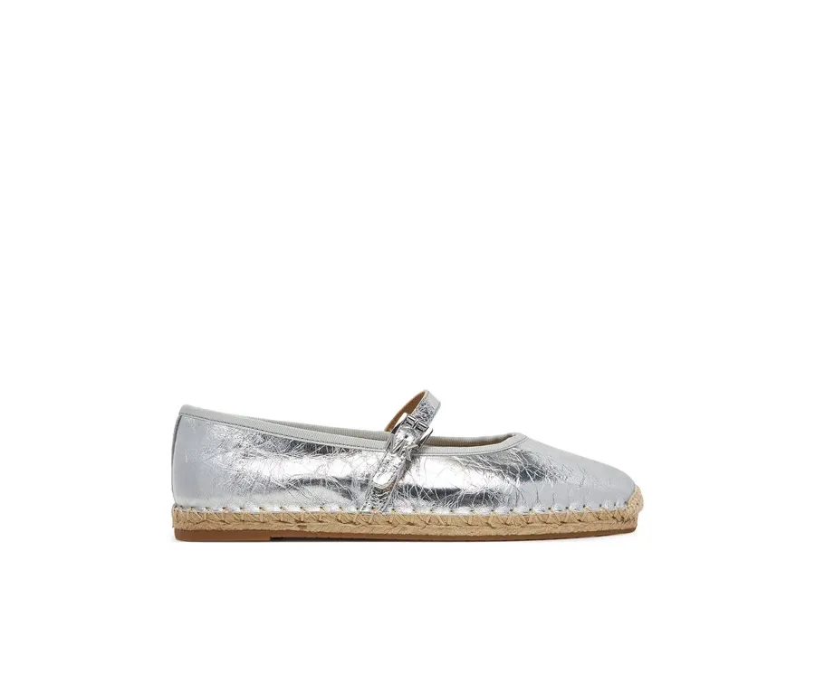 obrazek 1 MICHAEL Michael Kors Espadryle Lynn 40S5LYFP2M Srebrny