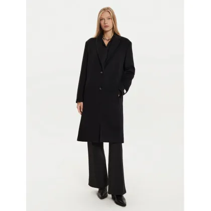 Zdjęcie Calvin Klein Płaszcz wełniany K20K207701 Czarny Regular Fit