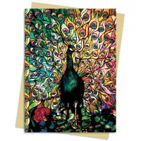 Zdjęcie Pakiet kartek na życzenia (Louis Comfort Tiffany: Przedstawienie pawia) - Flame Tree Publishing