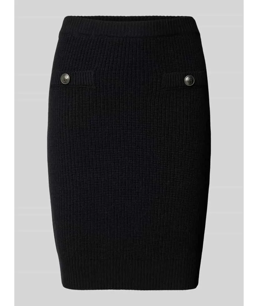 obrazek 1 Guess Spódnica mini W4BD64 Z2WX0 Czarny Slim Fit