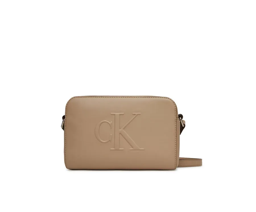 obrazek 1 Calvin Klein Jeans Torebka Sculpted Ew Camera Bag20 LV04K3036G Beżowy