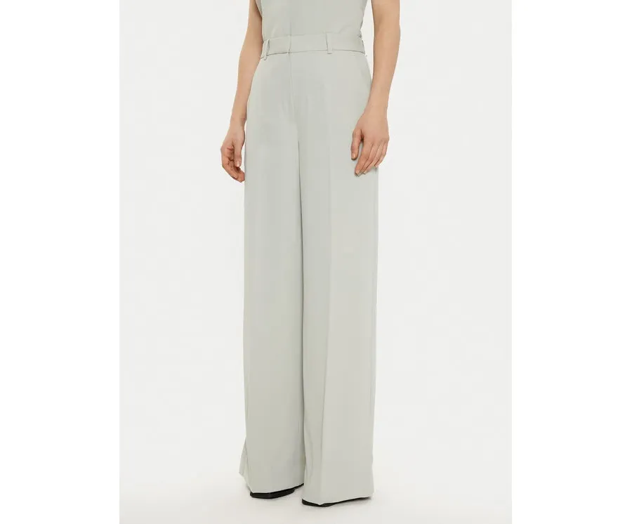 obrazek 1 Calvin Klein Spodnie palazzo K20K207876 Szary Wide Leg